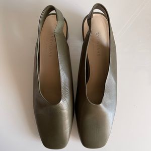 Everlane The Square Toe Slingback